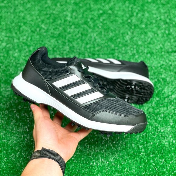 adidas Other - Adidas Tech Response 2.0 Mens Wide Fit Golf Shoe Black White EE9419 NEW Multi Sz